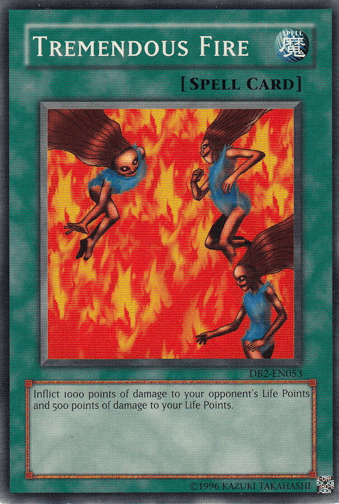 Tremendous Fire [DB2-EN053] Common - Doe's Cards