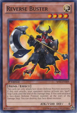 Reverse Buster [SP14-EN009] Starfoil Rare - Doe's Cards