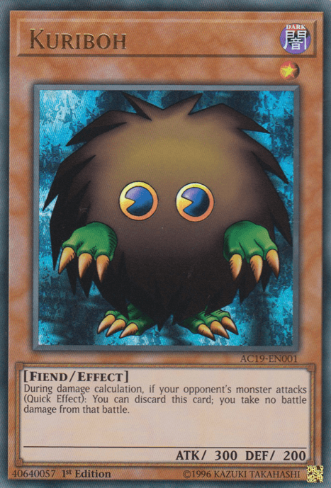 Kuriboh [AC19-EN001] Ultra Rare - Doe's Cards