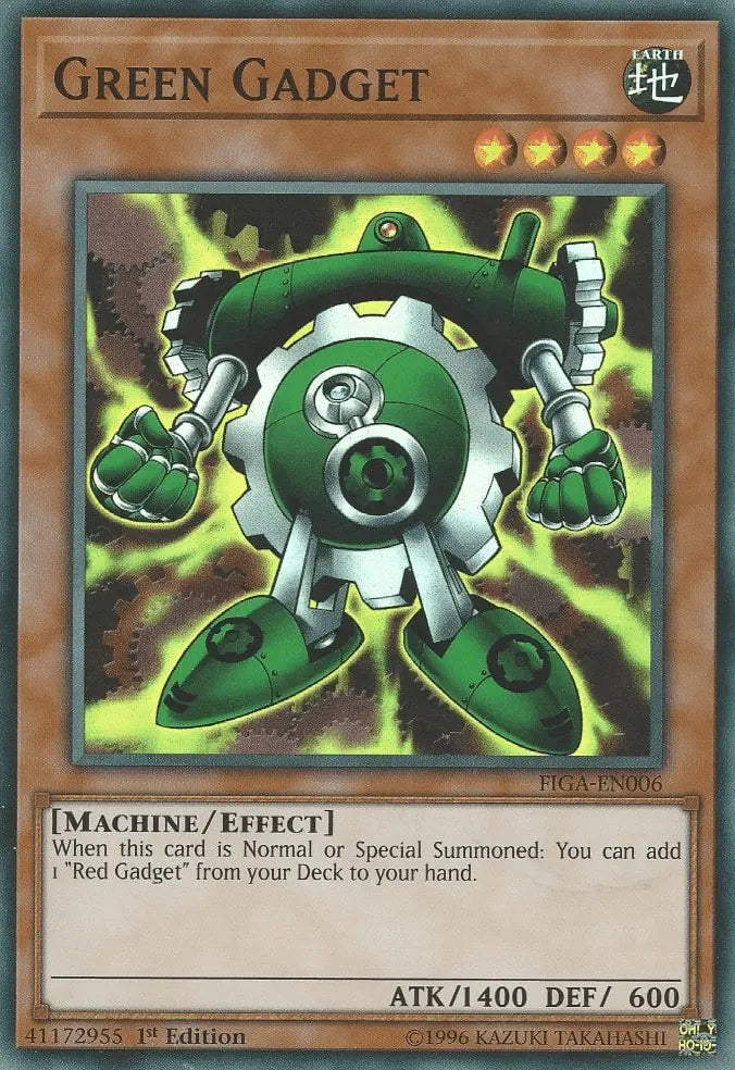 Green Gadget [FIGA-EN006] Super Rare - Doe's Cards