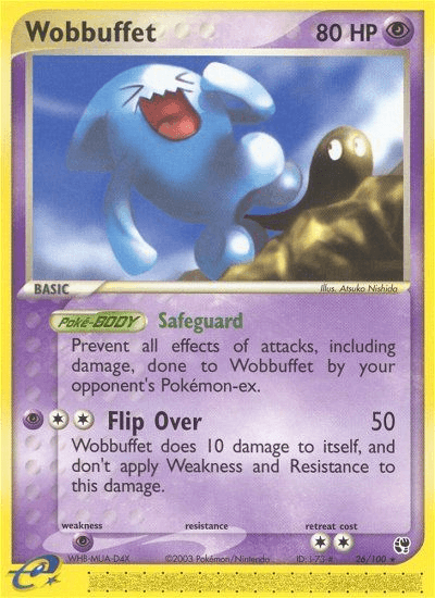 Wobbuffet (26/100) [EX: Sandstorm] - Doe's Cards