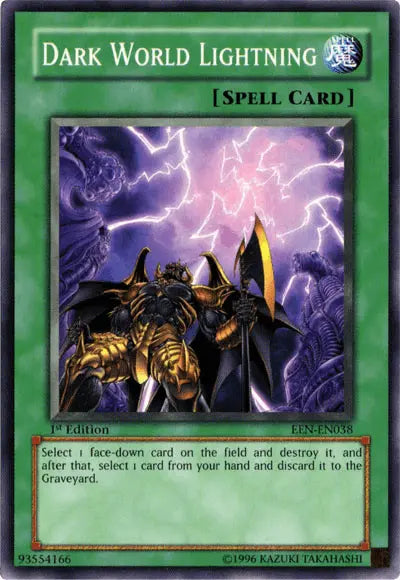 Dark World Lightning [EEN-EN038] Common - Doe's Cards