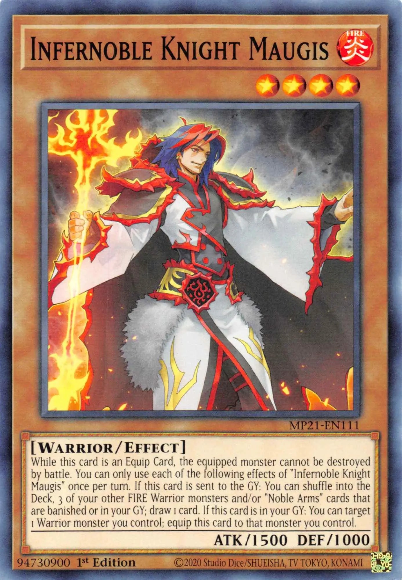 Infernoble Knight Maugis [MP21-EN111] Common - Doe's Cards
