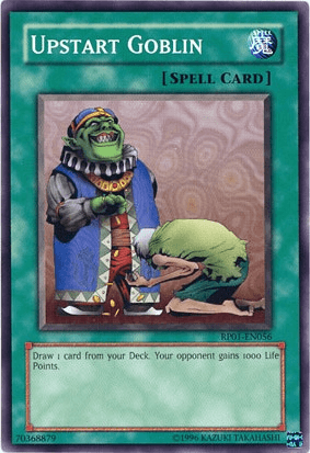 Upstart Goblin [RP01-EN056] Common - Doe's Cards