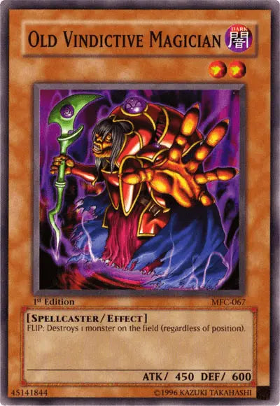Old Vindictive Magician [MFC-067] Common - Doe's Cards
