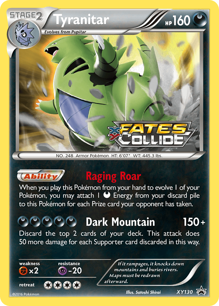 Tyranitar (XY130) [XY: Black Star Promos] - Doe's Cards