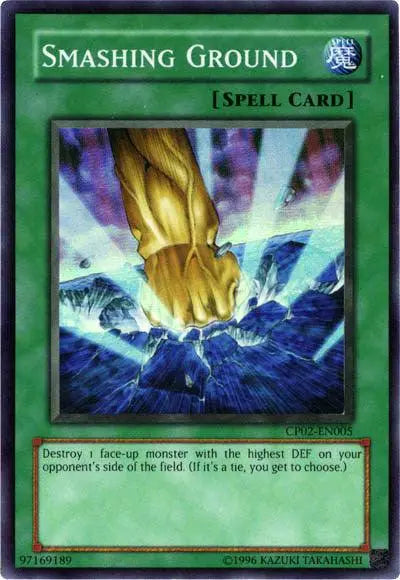 Smashing Ground [CP02-EN005] Super Rare - Doe's Cards
