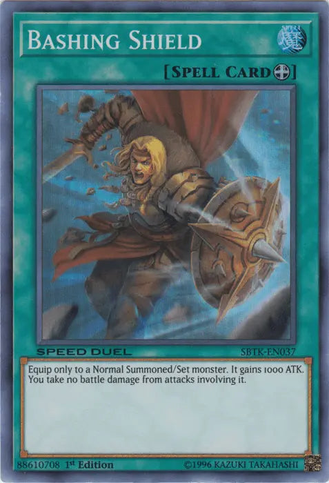 Bashing Shield [SBTK-EN037] Super Rare - Doe's Cards