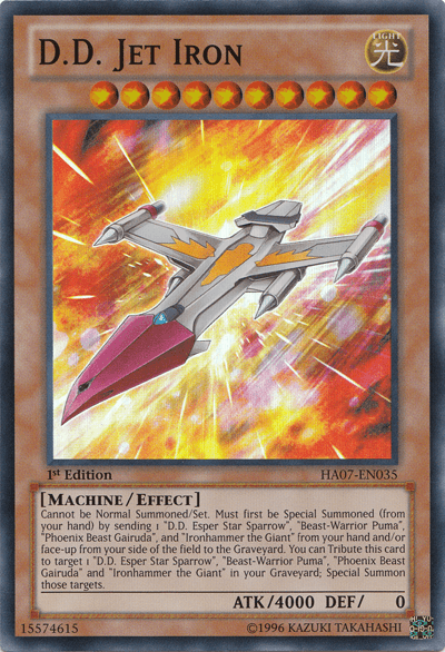 D.D. Jet Iron [HA07-EN035] Super Rare - Doe's Cards