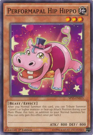 Performapal Hip Hippo [SP15-EN015] Common - Doe's Cards
