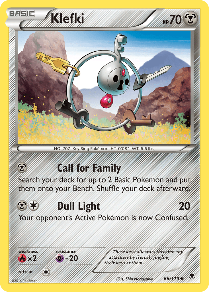 Klefki (66/119) [XY: Phantom Forces] - Doe's Cards