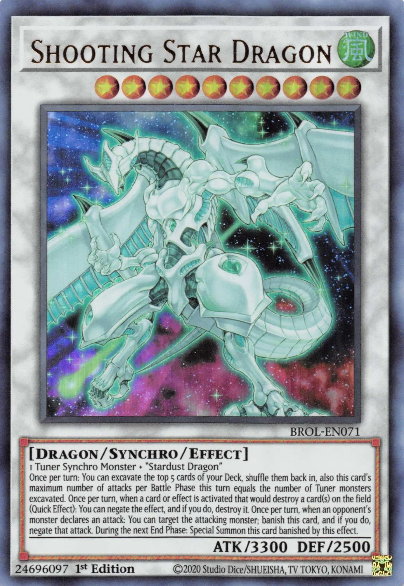 Shooting Star Dragon [BROL-EN071] Ultra Rare - Doe's Cards