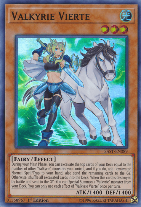 Valkyrie Vierte [SAST-EN089] Super Rare - Doe's Cards