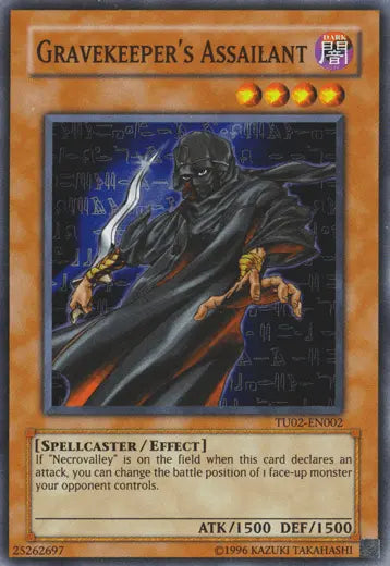 Gravekeeper's Assailant [TU02-EN002] Super Rare - Doe's Cards