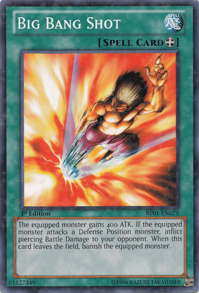 Big Bang Shot [BP01-EN075] Starfoil Rare - Doe's Cards