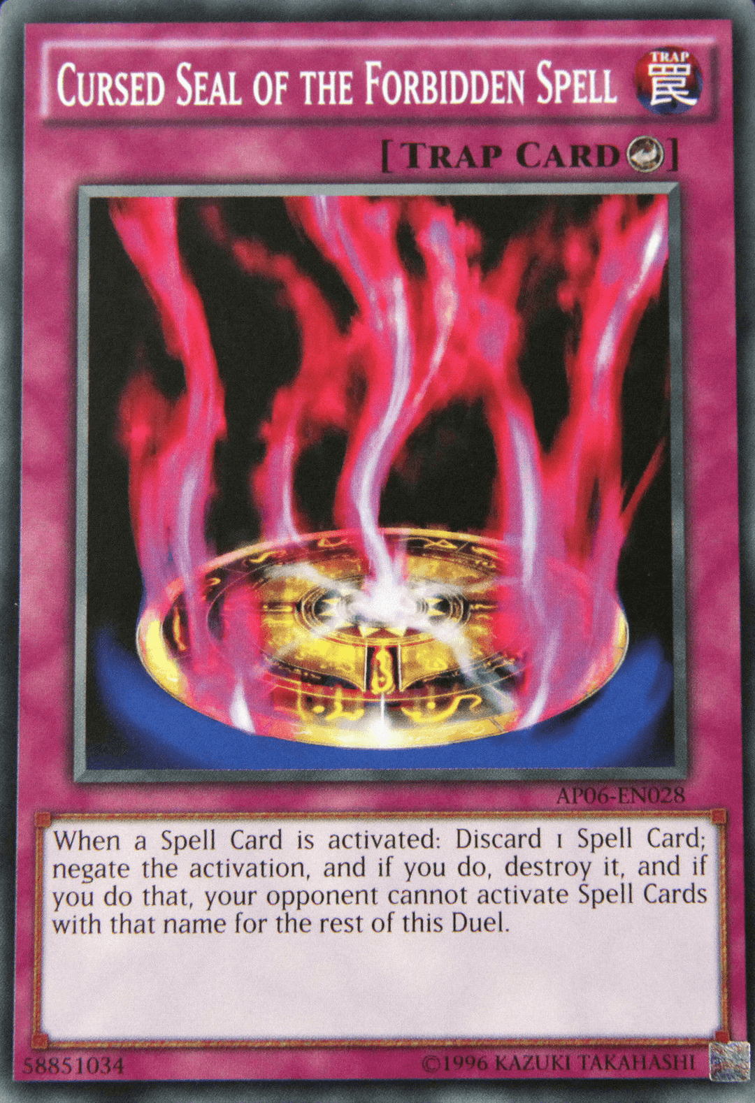 Cursed Seal of the Forbidden Spell [AP06-EN028] Common - Doe's Cards