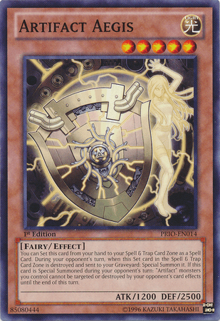 Artifact Aegis [PRIO-EN014] Common - Doe's Cards