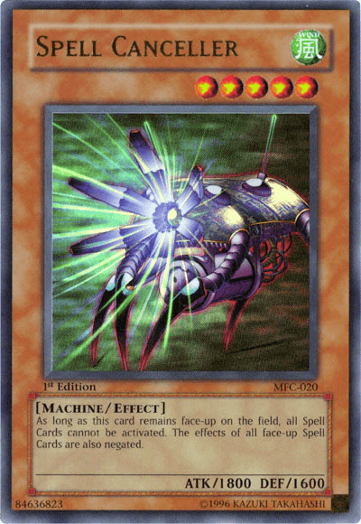 Spell Canceller [MFC-020] Ultra Rare - Doe's Cards