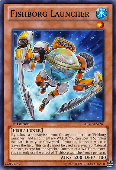 Fishborg Launcher [ABYR-EN096] Common - Doe's Cards