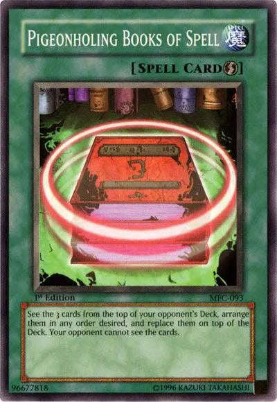 Pigeonholing Books of Spell [MFC-093] Common - Doe's Cards