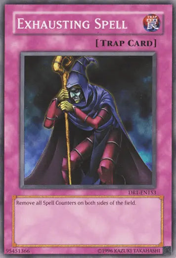 Exhausting Spell [DR1-EN153] Common - Doe's Cards