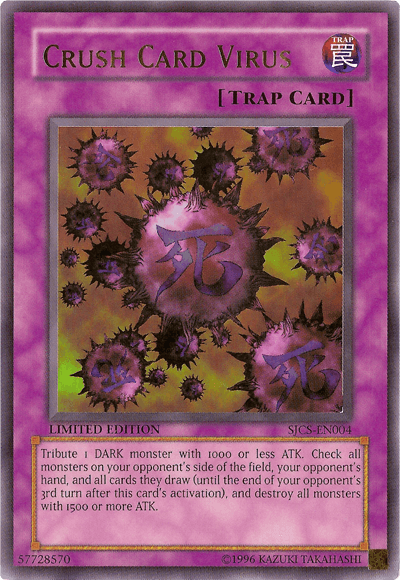 Crush Card Virus [SJCS-EN004] Ultra Rare - Doe's Cards