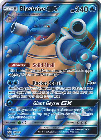 Blastoise GX (SM189) (Jumbo Card) [Sun & Moon: Black Star Promos] - Doe's Cards