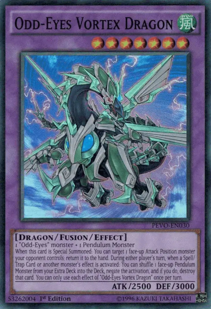 Odd-Eyes Vortex Dragon [PEVO-EN030] Super Rare - Doe's Cards