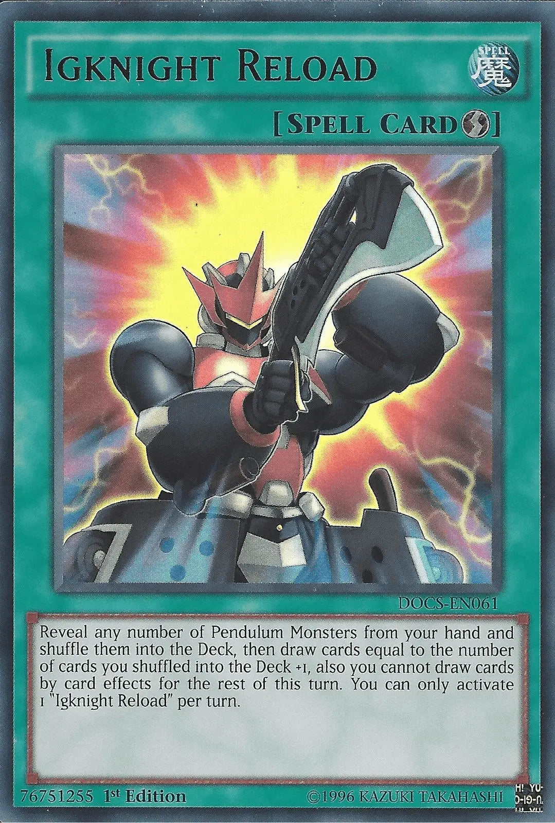 Igknight Reload [DOCS-EN061] Ultra Rare - Doe's Cards