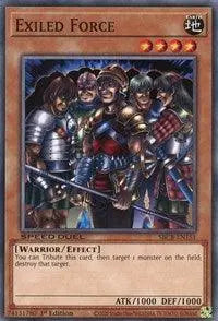 Exiled Force [SBCB-EN151] Common - Doe's Cards
