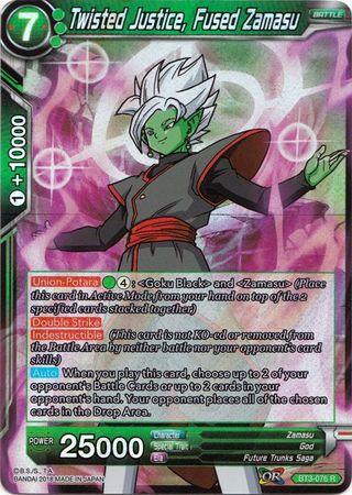 Twisted Justice, Fused Zamasu (BT3-076) [Cross Worlds] - Doe's Cards