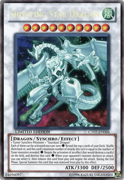 Shooting Star Dragon [CT07-EN004] Secret Rare - Doe's Cards