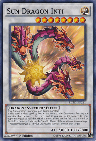 Sun Dragon Inti [LC5D-EN241] Common - Doe's Cards