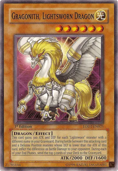 Gragonith, Lightsworn Dragon [LODT-EN025] Common - Doe's Cards
