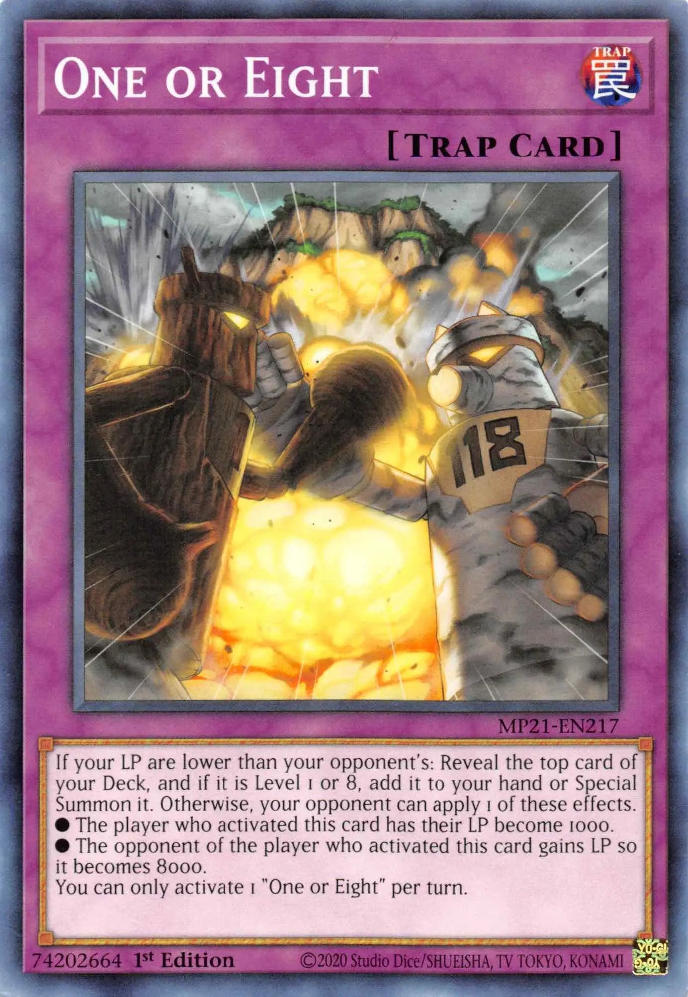 One or Eight [MP21-EN217] Common - Doe's Cards