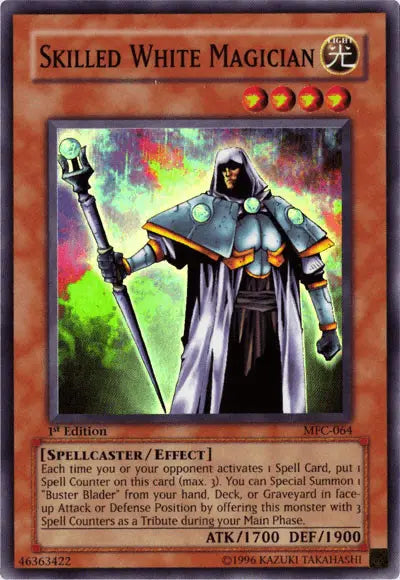 Skilled White Magician [MFC-064] Super Rare - Doe's Cards