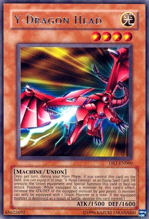 Y-Dragon Head [DR1-EN060] Rare - Doe's Cards