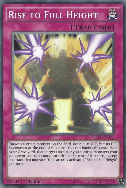 Rise to Full Height [SHVI-EN077] Common - Doe's Cards
