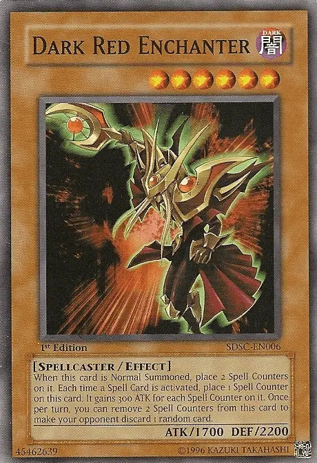 Dark Red Enchanter [SDSC-EN006] Common - Doe's Cards