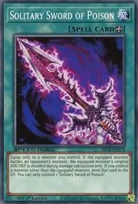 Solitary Sword of Poison [SBCB-EN078] Common - Doe's Cards