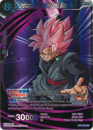 Unstoppable Despair Goku Black Rose (BT2-054) [Union Force] - Doe's Cards