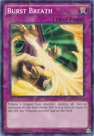 Burst Breath [BP03-EN193] Shatterfoil Rare - Doe's Cards