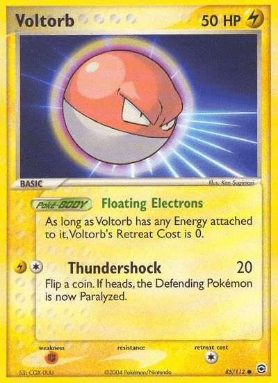 Voltorb (85/112) [EX: FireRed & LeafGreen] - Doe's Cards