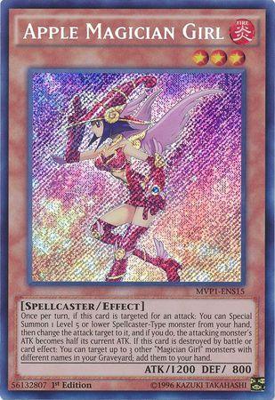 Apple Magician Girl [MVP1-ENS15] Secret Rare - Doe's Cards