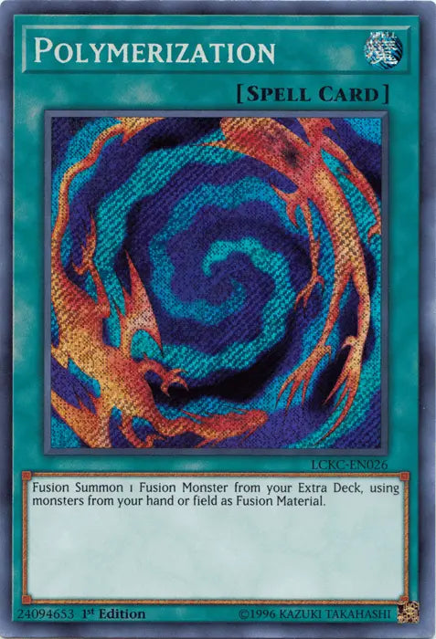 Polymerization [LCKC-EN026] Secret Rare - Doe's Cards