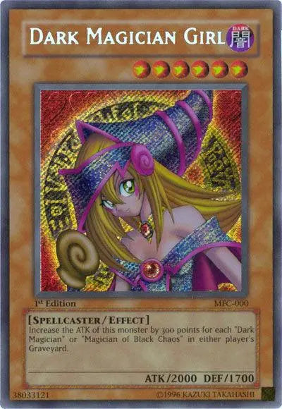 Dark Magician Girl [MFC-000] Secret Rare - Doe's Cards