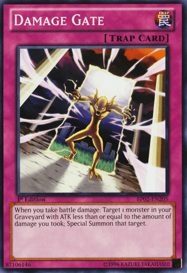 Damage Gate [BP02-EN205] Common - Doe's Cards