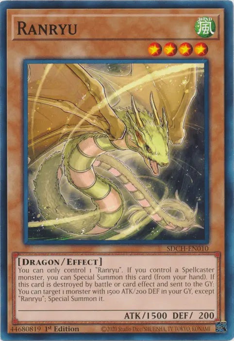 Ranryu [SDCH-EN010] Common - Doe's Cards