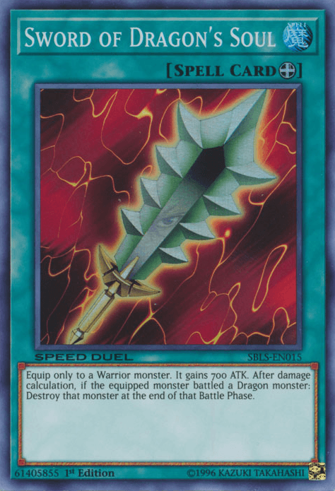 Sword of Dragon's Soul [SBLS-EN015] Super Rare - Doe's Cards