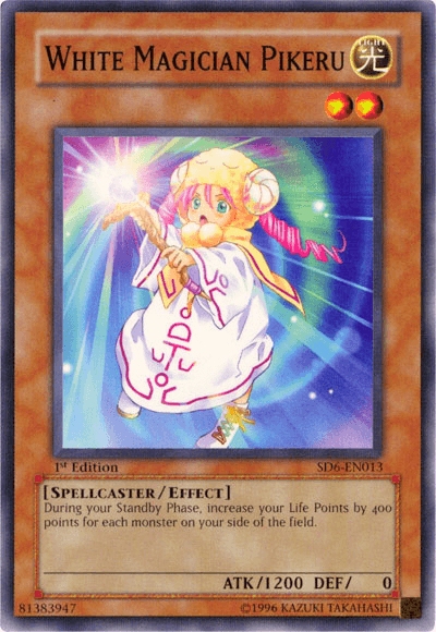 White Magician Pikeru [SD6-EN013] Common - Doe's Cards